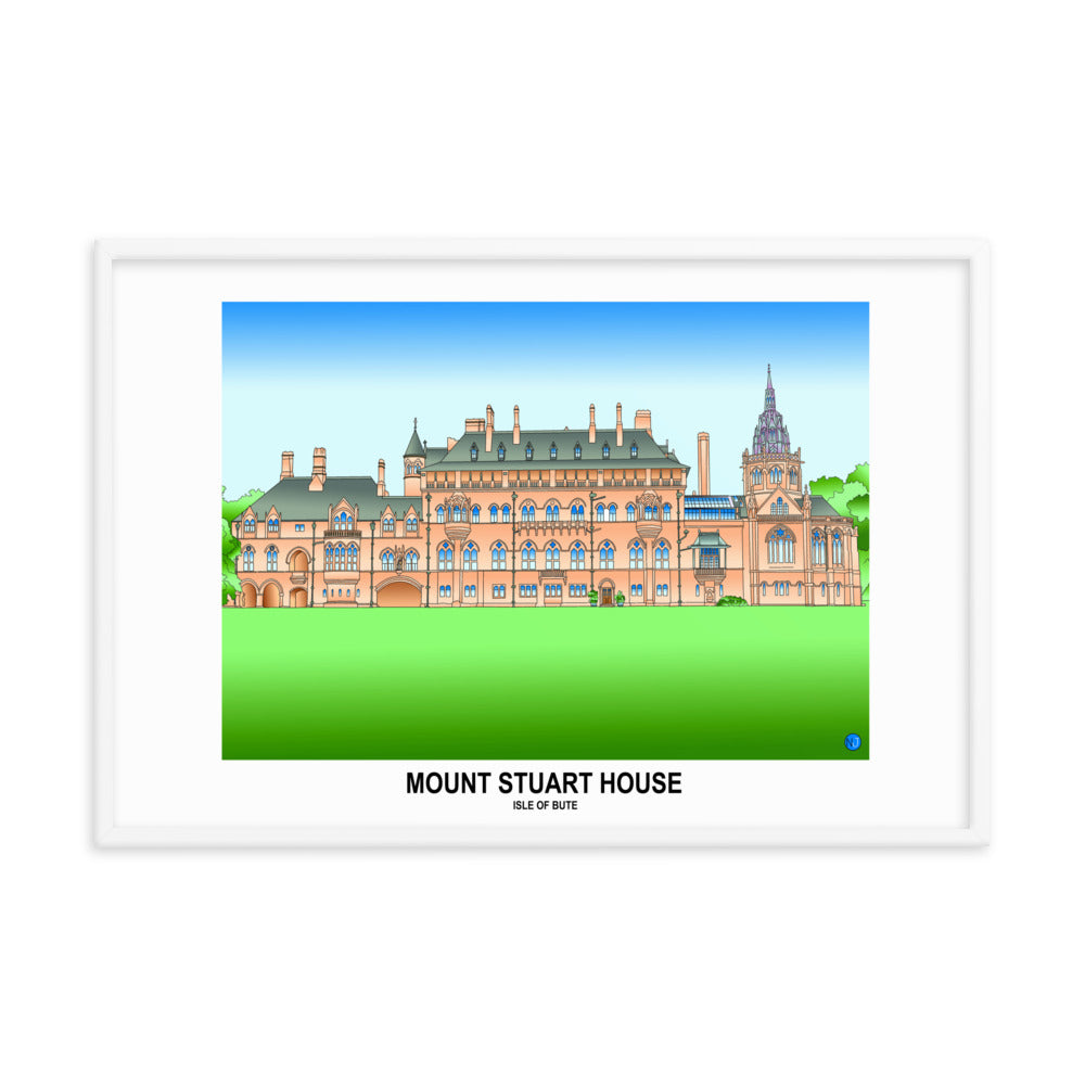 Mount Stuart Framed Print