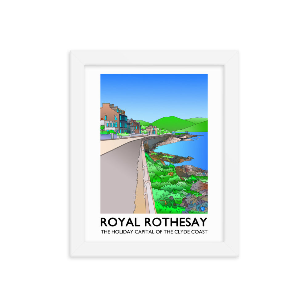 Ardbeg Road Framed Print