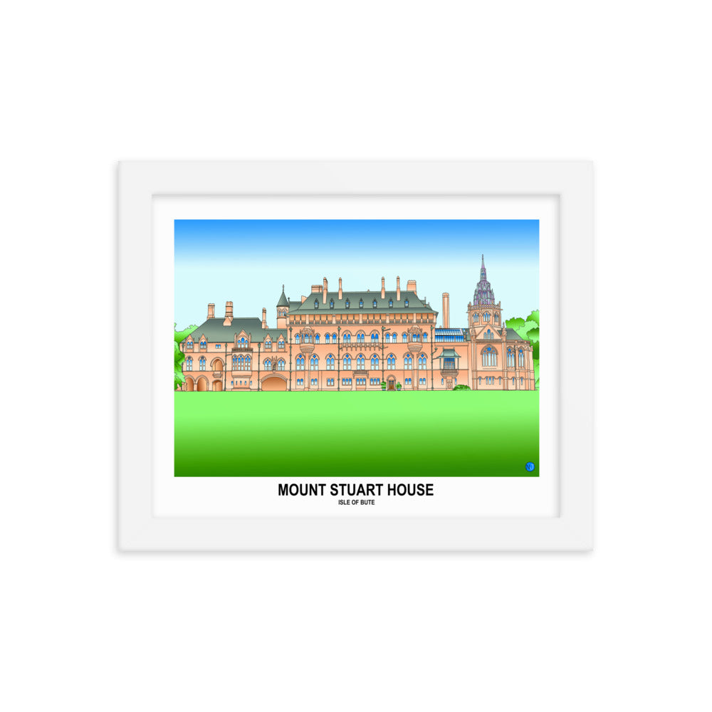 Mount Stuart Framed Print