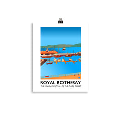 Rothesay Marina Poster