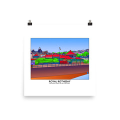 Rothesay Winter Garden Poster