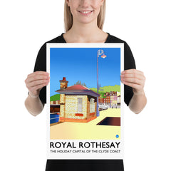 Weigh Bridge Rothesay Poster