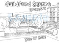 Guildford Square Colour In Sheet (FREE DIGITAL DOWN LOAD)