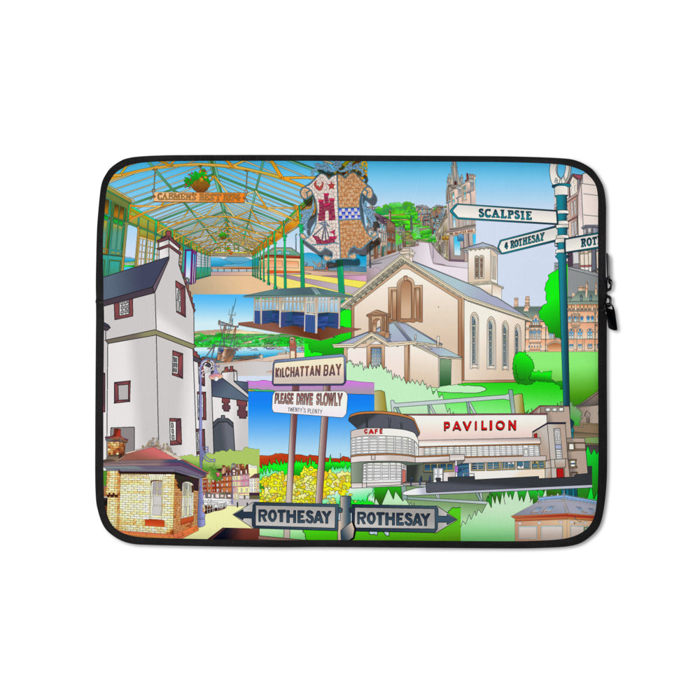 Isle of Bute Laptop Cover - Free p&p Worldwide
