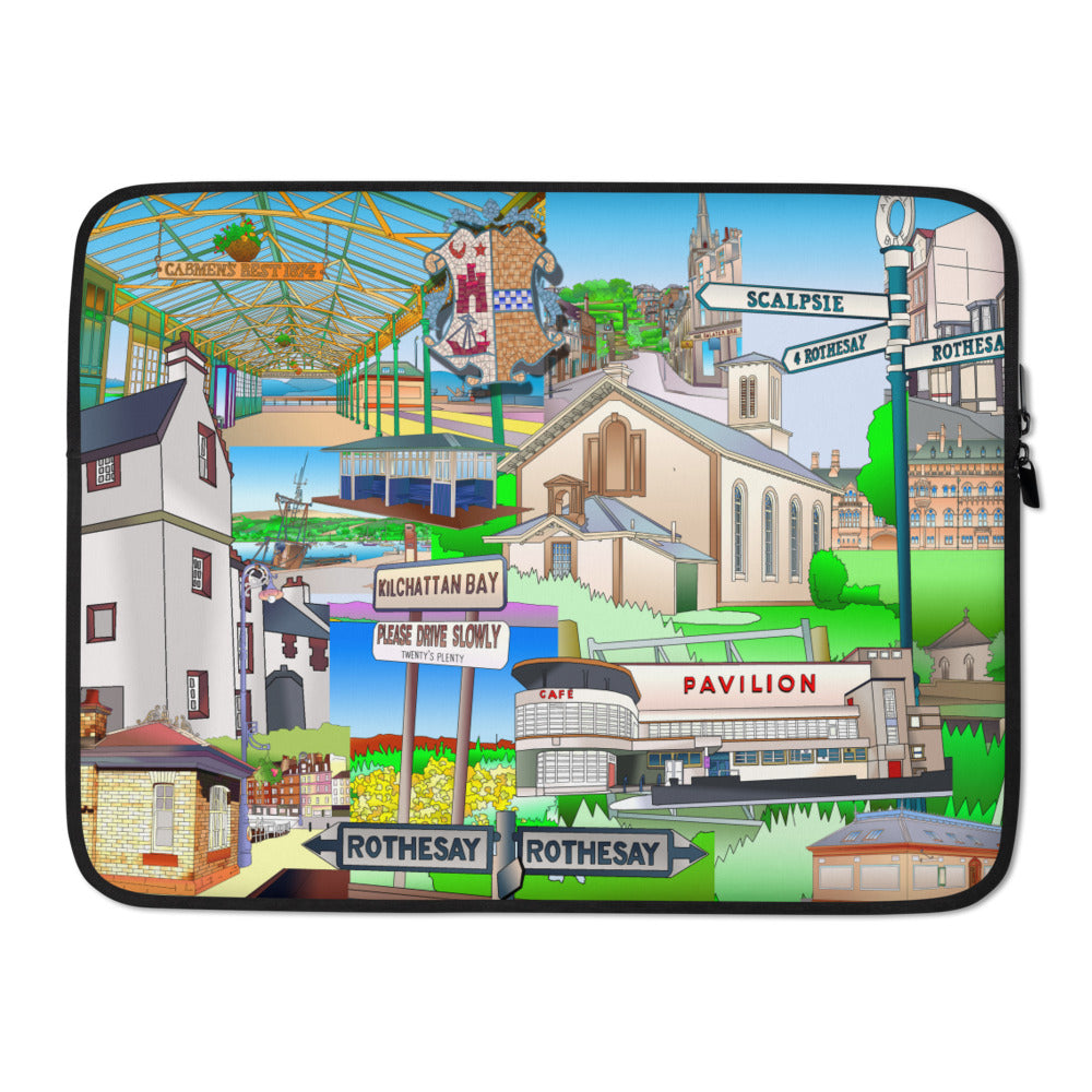Isle of Bute Laptop Cover - Free p&p Worldwide