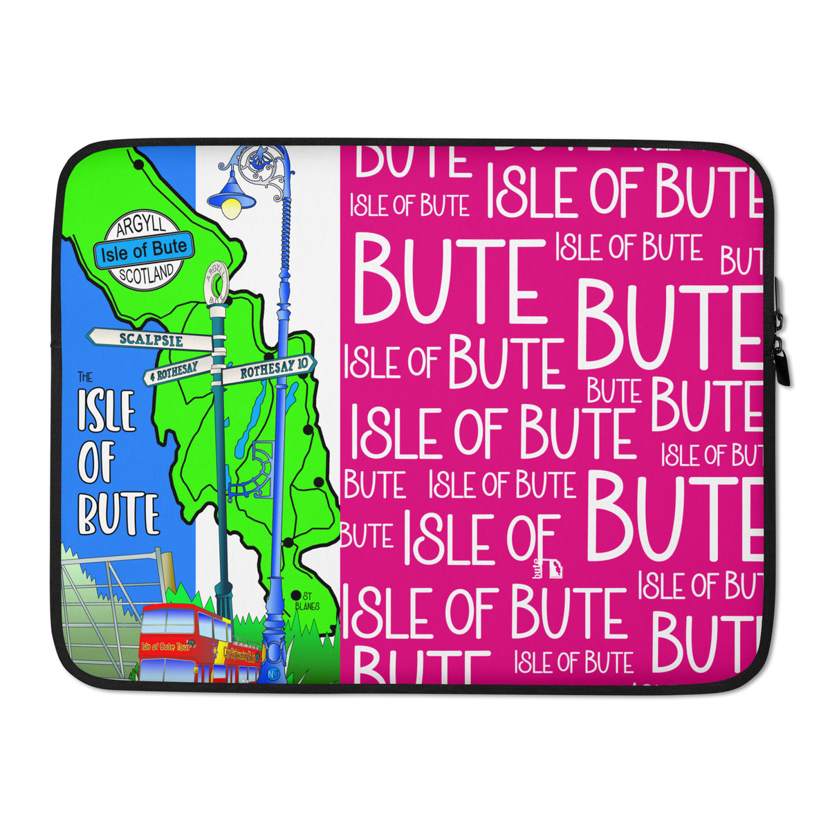 Isle of Bute Laptop Cover - Free p&p Worldwide