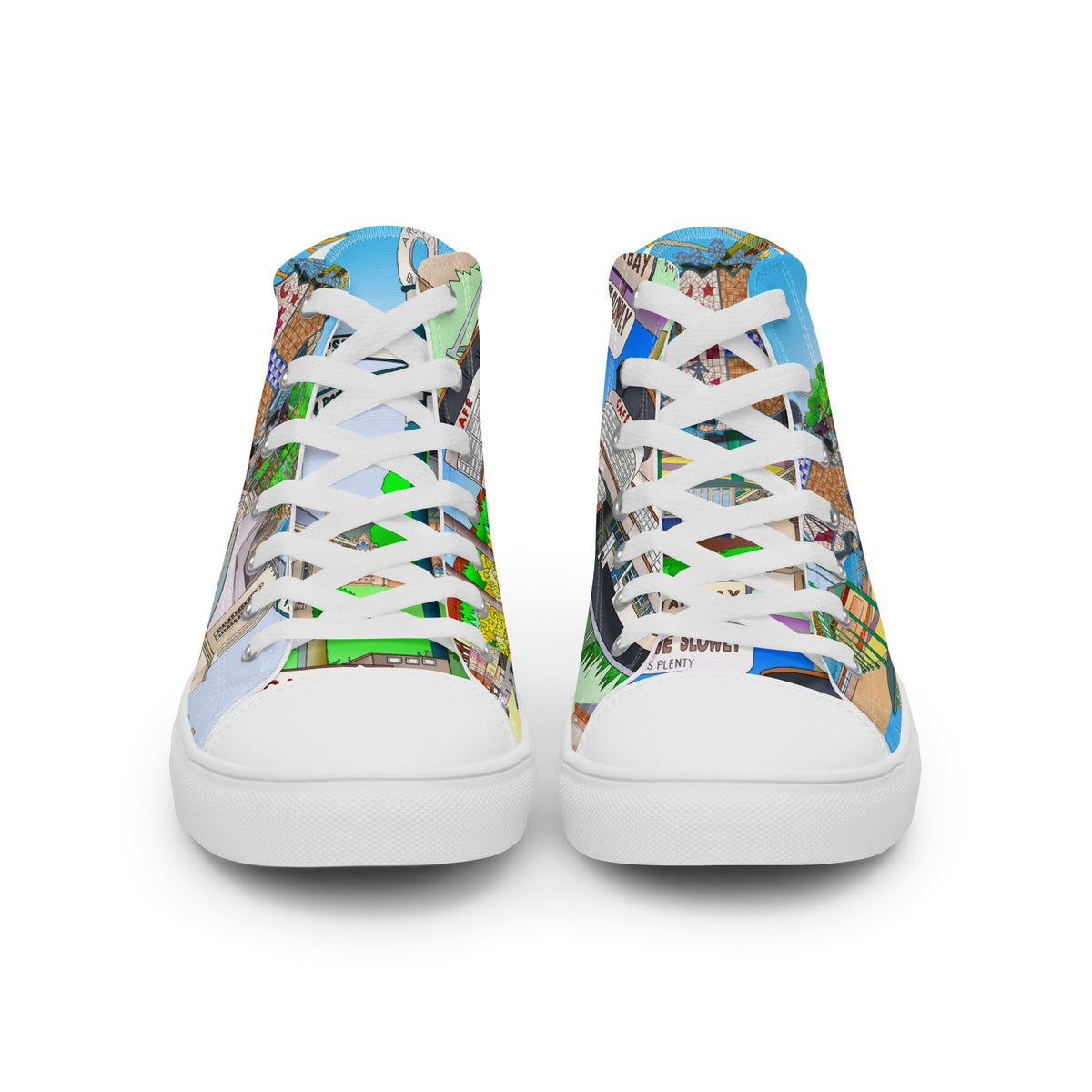 Isle of Bute Mens high top shoes - Free p&p Worldwide