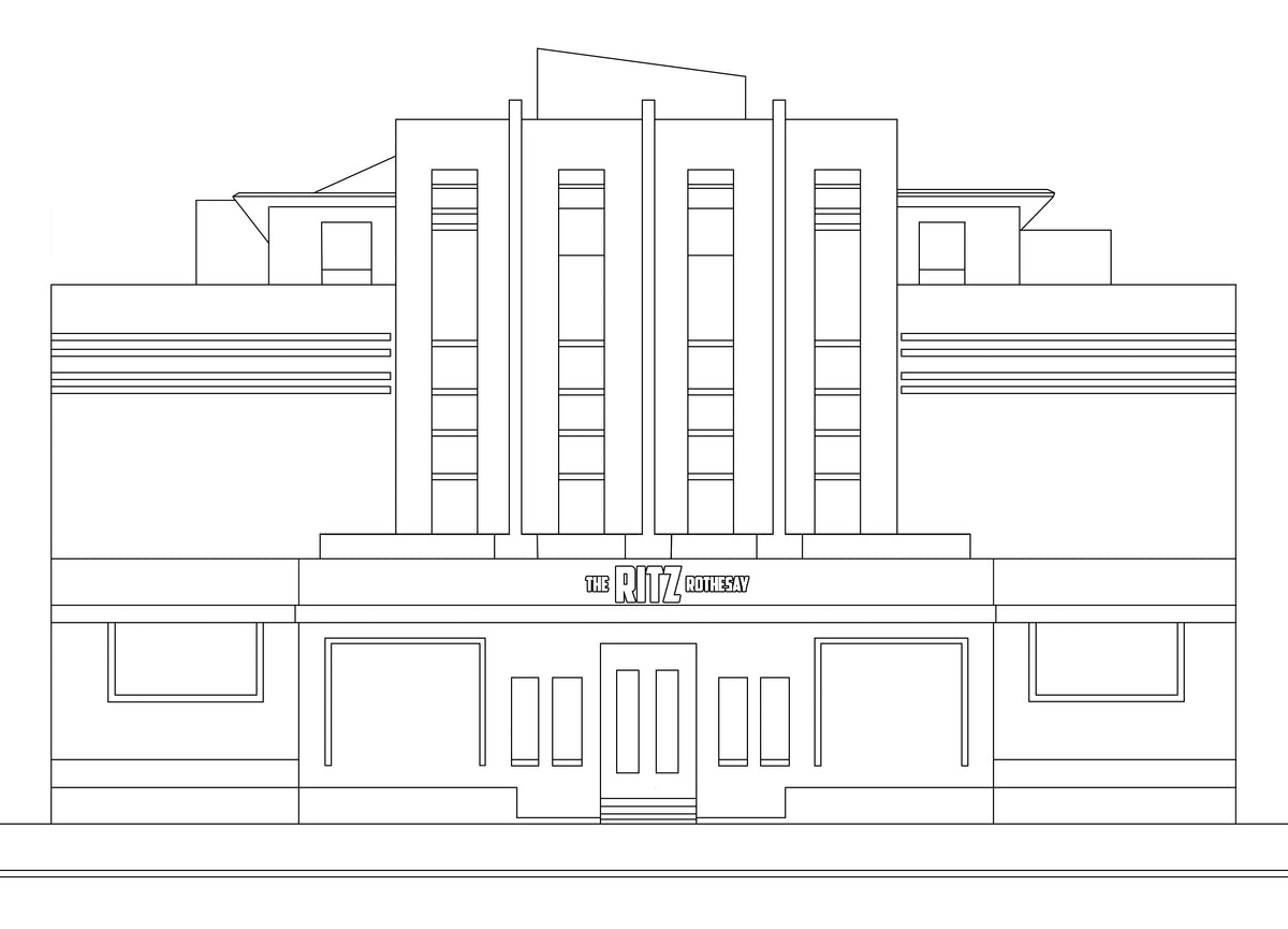 The Ritz Colour In Sheet (FREE DIGITAL DOWN LOAD)