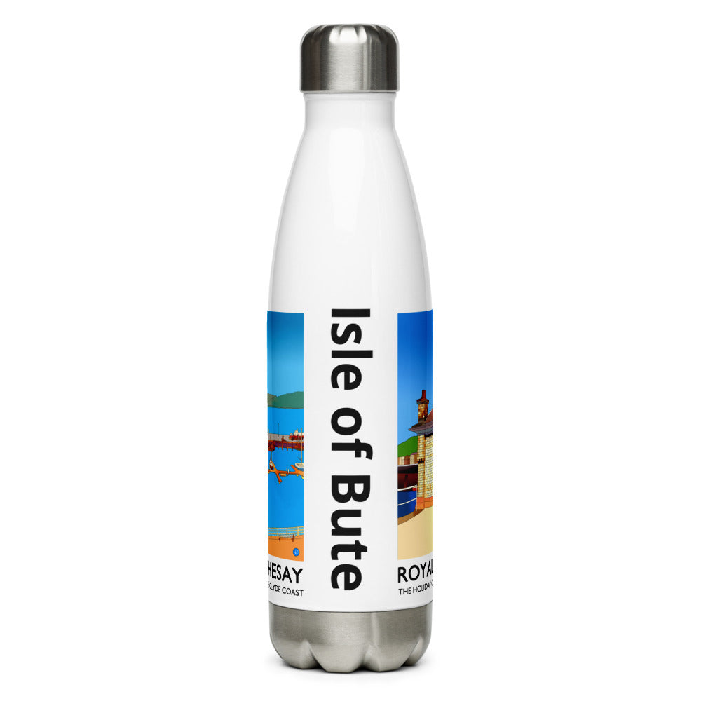 Isle of Bute Stainless Steel Water Bottle #1
