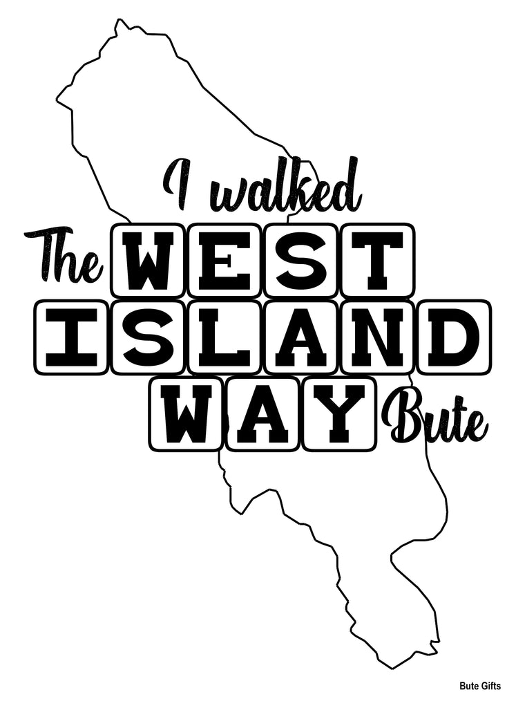 West Island Way Colour In Sheet (FREE DIGITAL DOWN LOAD)
