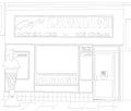 Zaveroni Cafe Colour In Sheet (FREE DIGITAL DOWN LOAD)